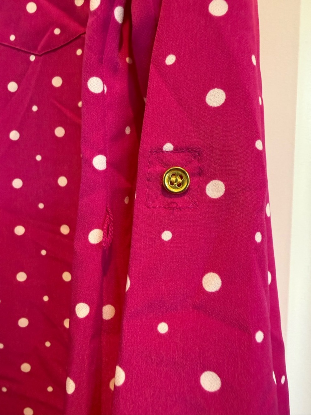 NWT The Limited Ashton Polka Dot Shirt Dress - Picture 6 of 7